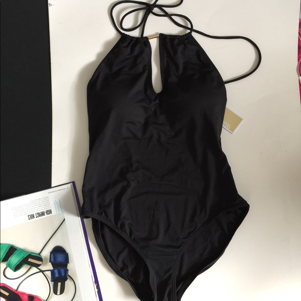BLACK MICHAEL KORS SWIMSUIT